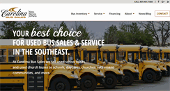 Desktop Screenshot of carolinabussales.com