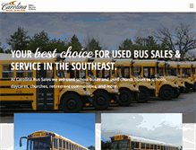 Tablet Screenshot of carolinabussales.com